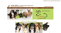 Desktop Screenshot of dogtrain-saarland.de